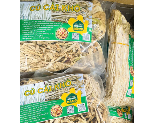 Combo 2KG Củ Cải Khô
